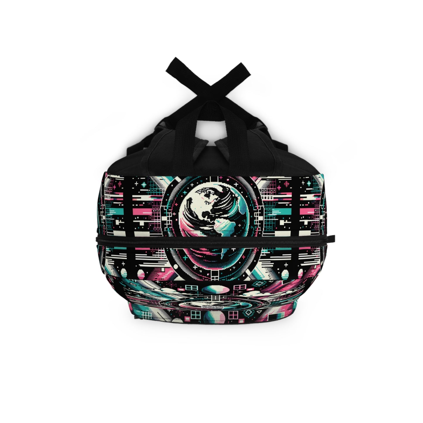 Digital Artistry Digital-native Streetwear Backpack - 8404 Design-62