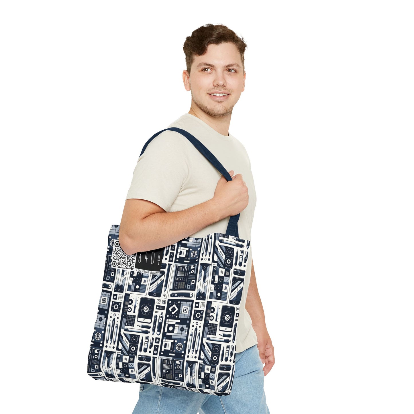 Minimalist Athleisure Minimalist Tech Tote Bag - 8404 Design-60