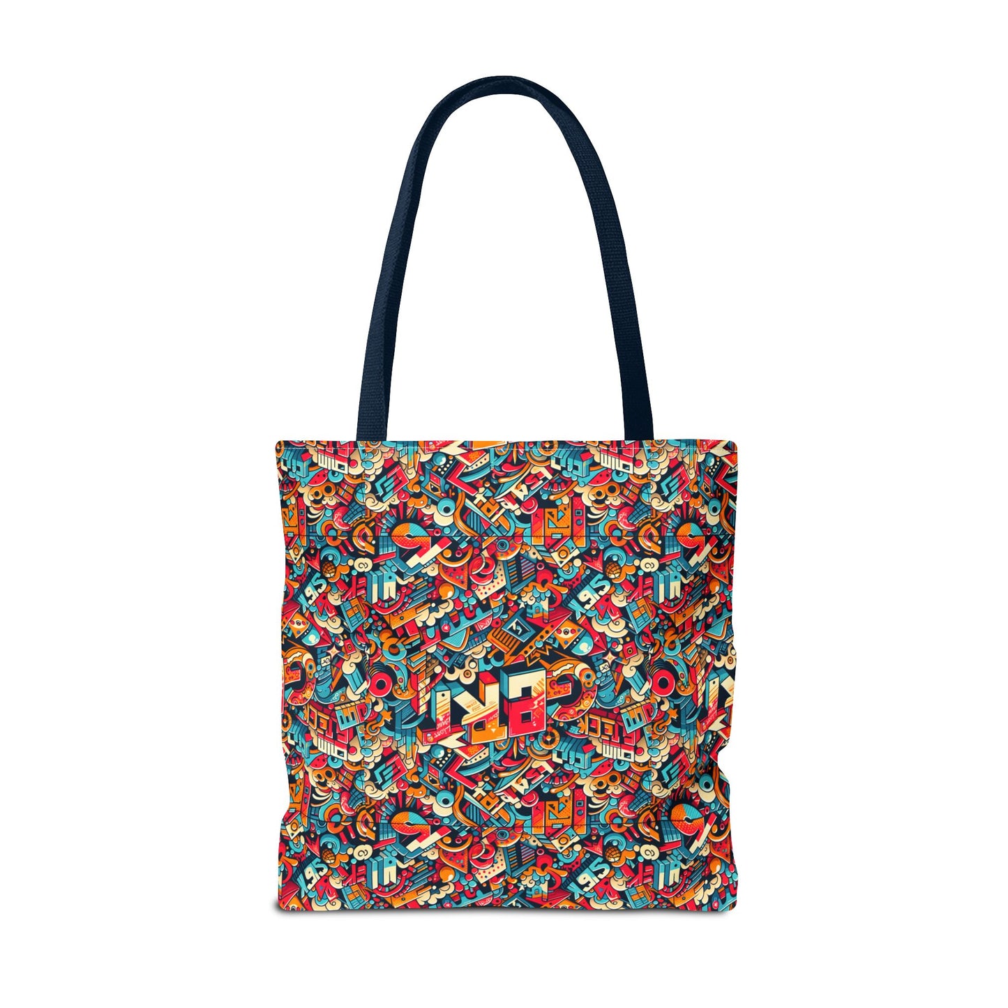 Neo-Traditional Street Art Modern Street Art Fusion Tote Bag - 8404 Design-58