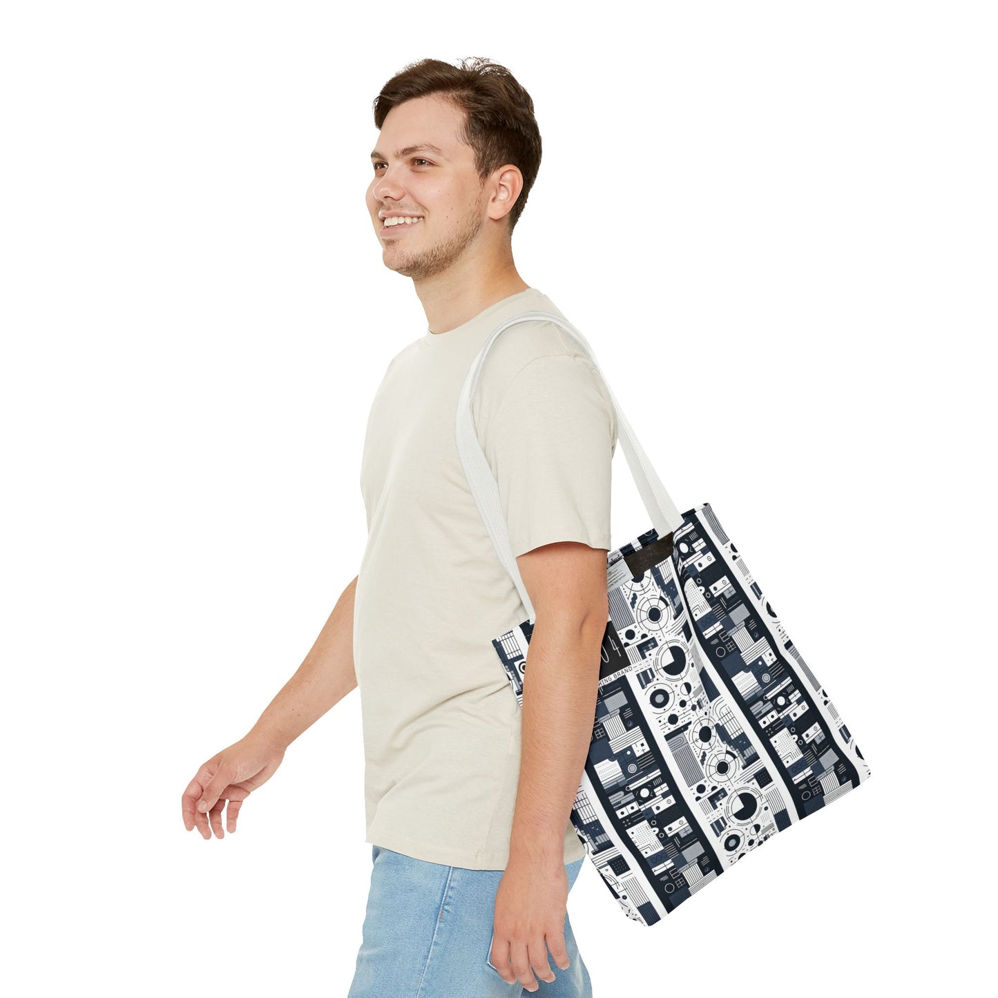 Minimalist Athleisure Minimalist Tech Tote Bag - 8404 Design-54