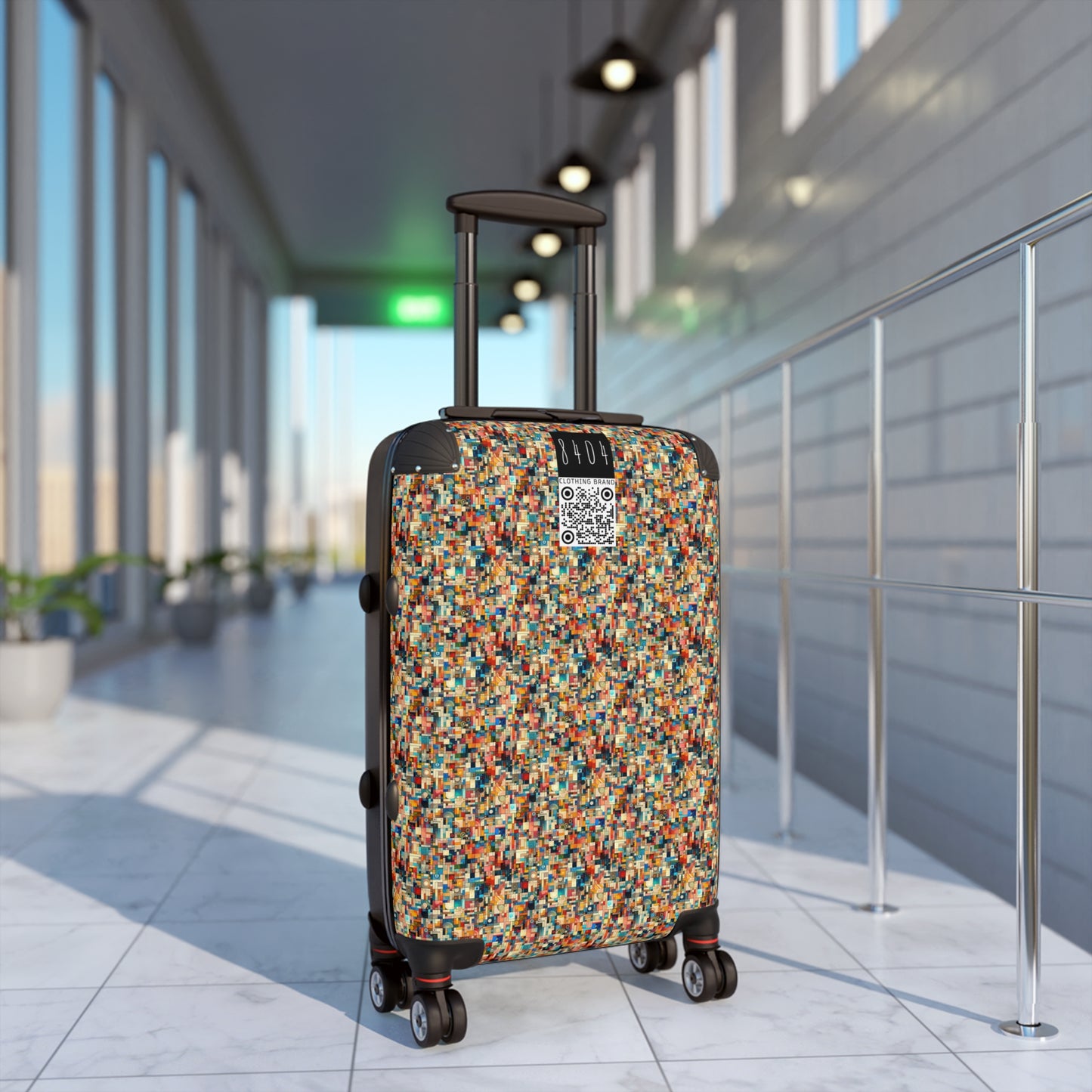 Digital Artistic Expression Artistic Streetwear Suitcase - 8404 Design-46