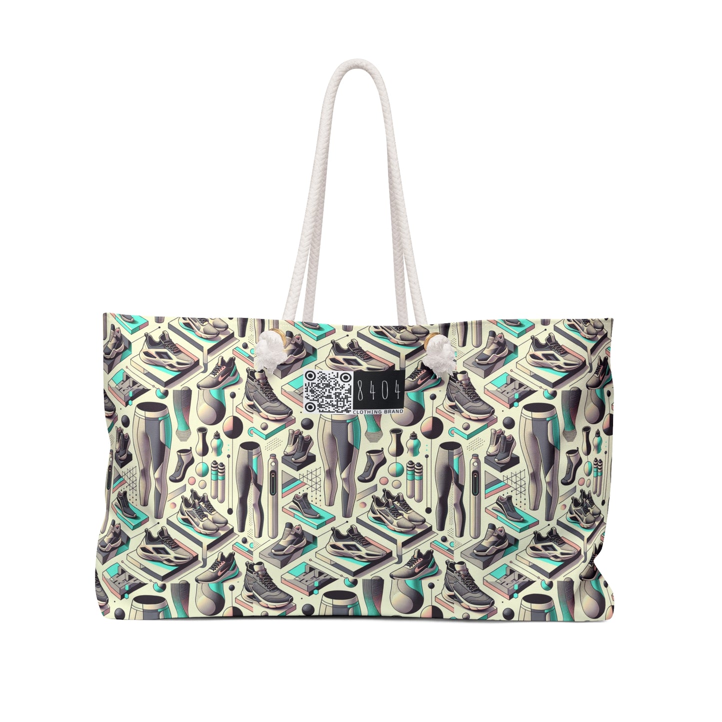 Tech-Infused Athleisure Futuristic Athletic Tech Weekender Bag - 8404 Design-44