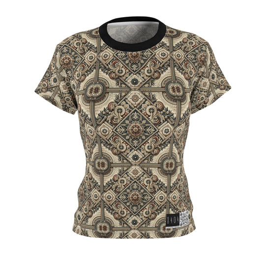 Graphic Workwear Capsule Artisanal Workwear Fusion Women's Cut & Sew Tee - 8404 Design-61