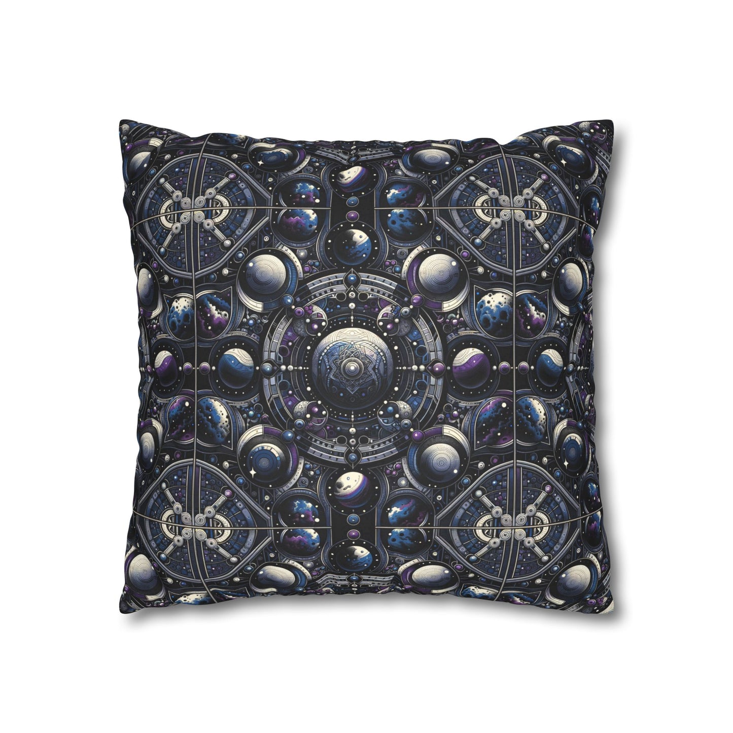 Tech Astronaut Tech-Forward Streetwear Meets Space Exploration Faux Suede Square Pillowcase - 8404 Design-46
