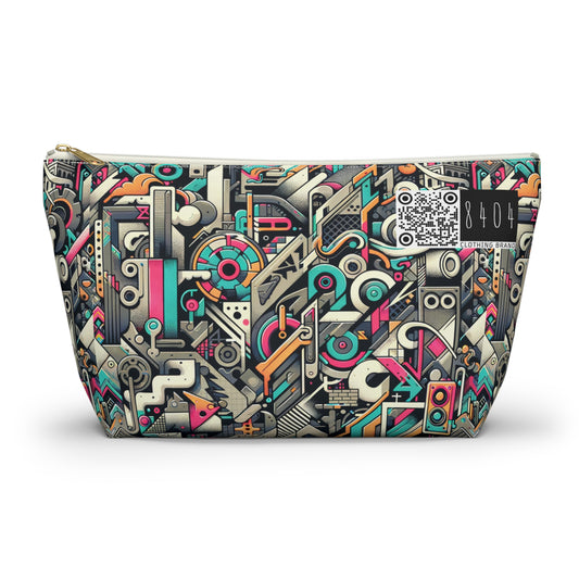 Digital Street Art Urban Street Style Accessory Pouch W T-bottom - 8404 Design-74