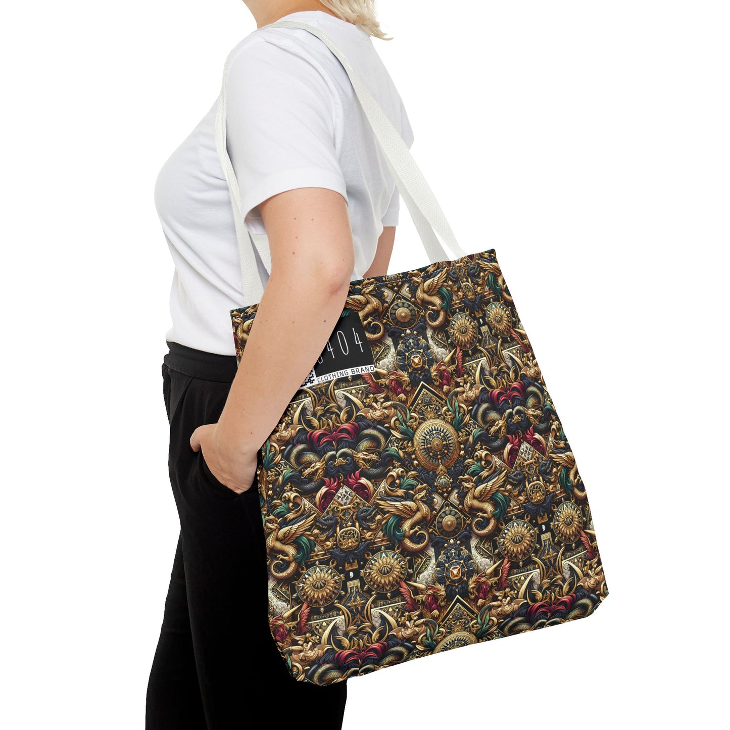 Digital Renaissance Luxurious Streetwear Inspired By Classical Art With a Modern Twist Tote Bag - 8404 Design-76