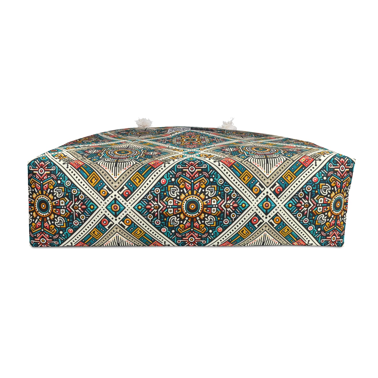 Cultural Fusion Tech Blend of Cultural Heritage With Tech-Inspired Elements Weekender Bag - 8404 Design-64