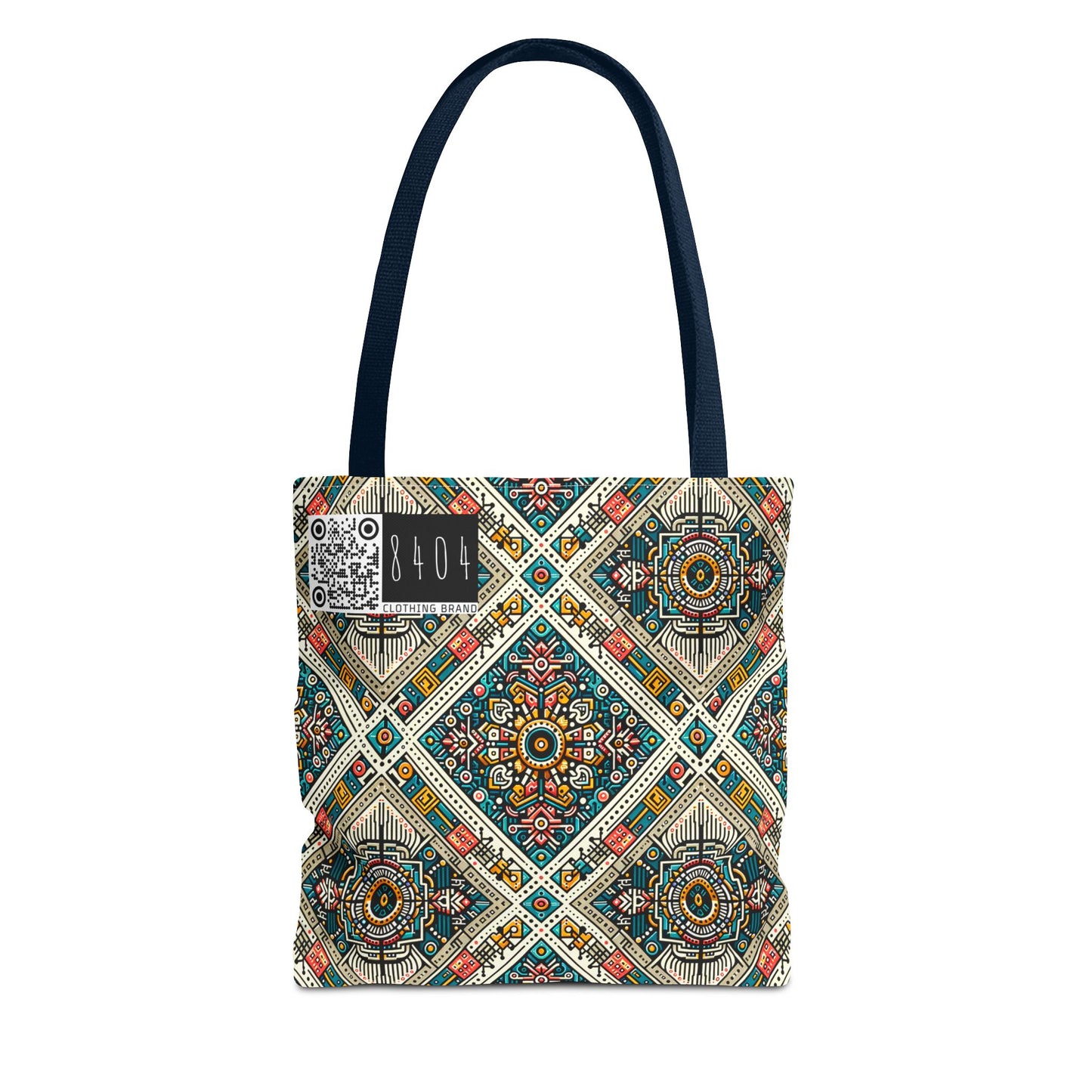 Cultural Fusion Tech Blend of Cultural Heritage With Tech-Inspired Elements Tote Bag - 8404 Design-64
