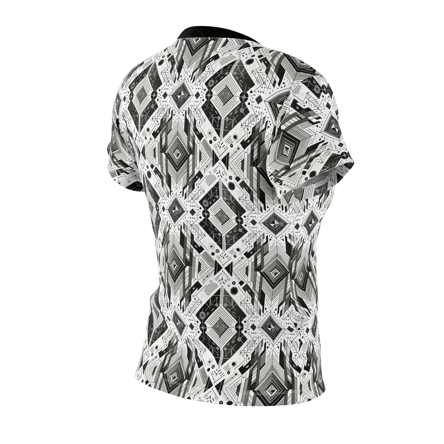 Digital Minimalism Minimalist Tech Women's Cut & Sew Tee - 8404 Design-51