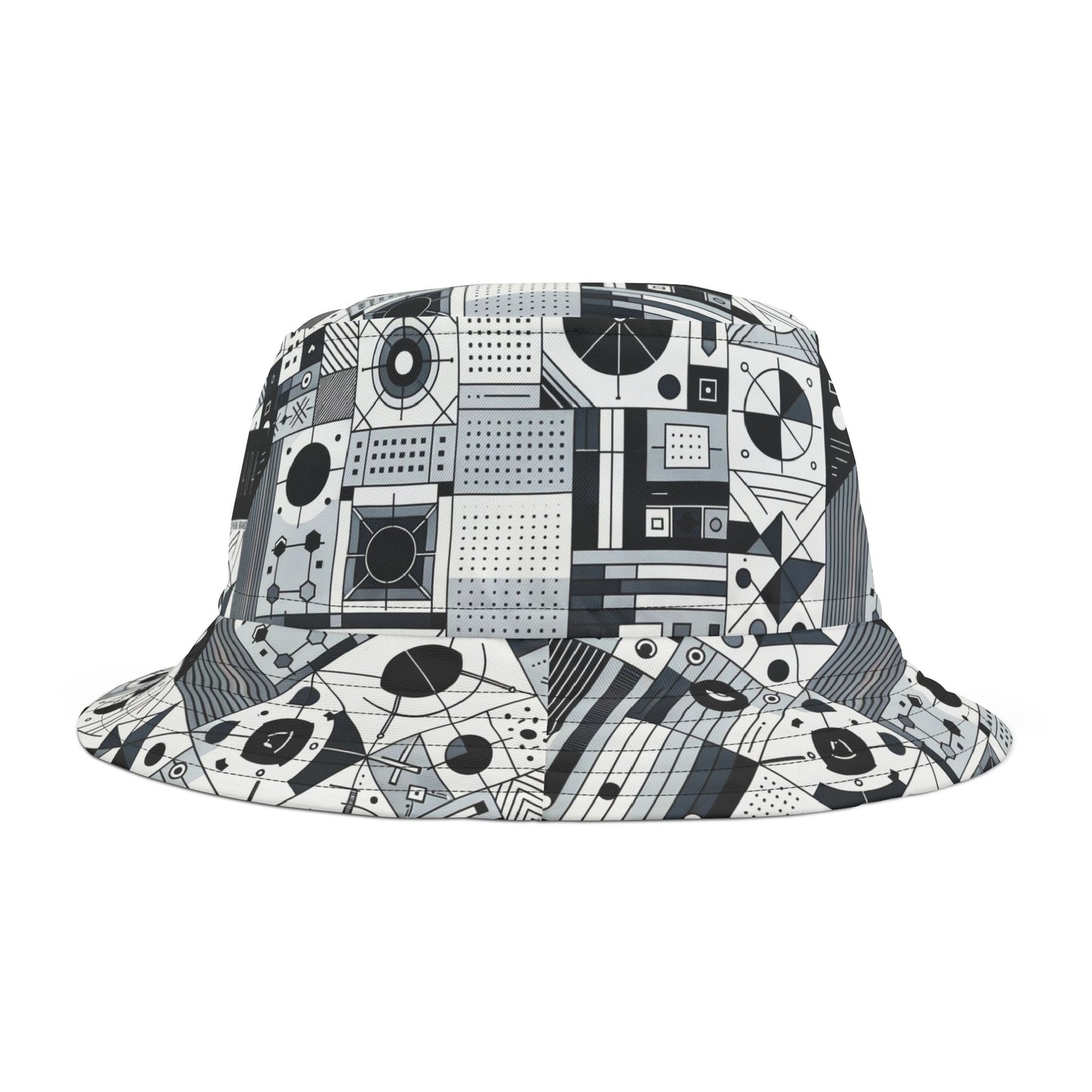 Digital Minimalism Minimalist Tech Bucket Hat - 8404 Design-65
