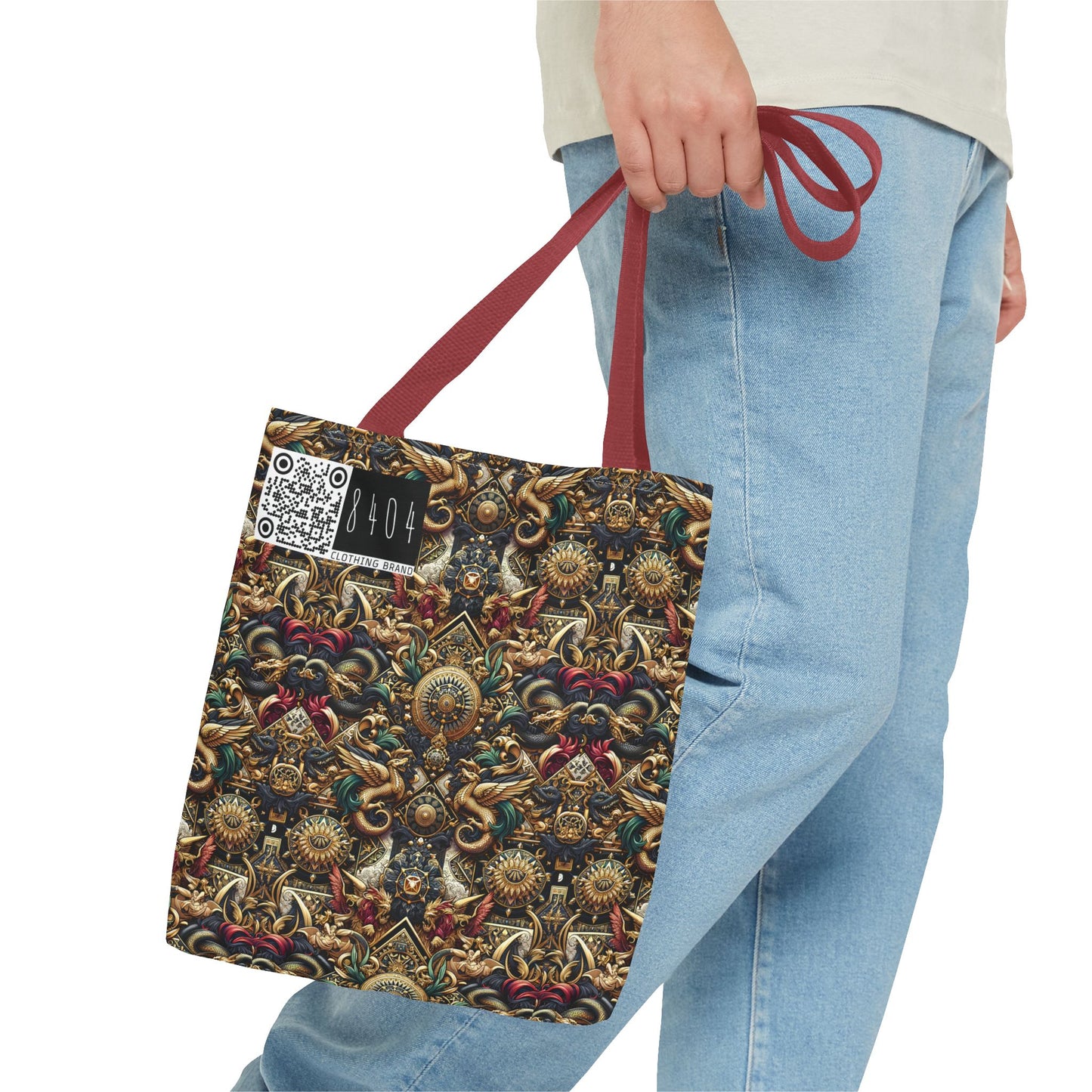 Digital Renaissance Luxurious Streetwear Inspired By Classical Art With a Modern Twist Tote Bag - 8404 Design-76