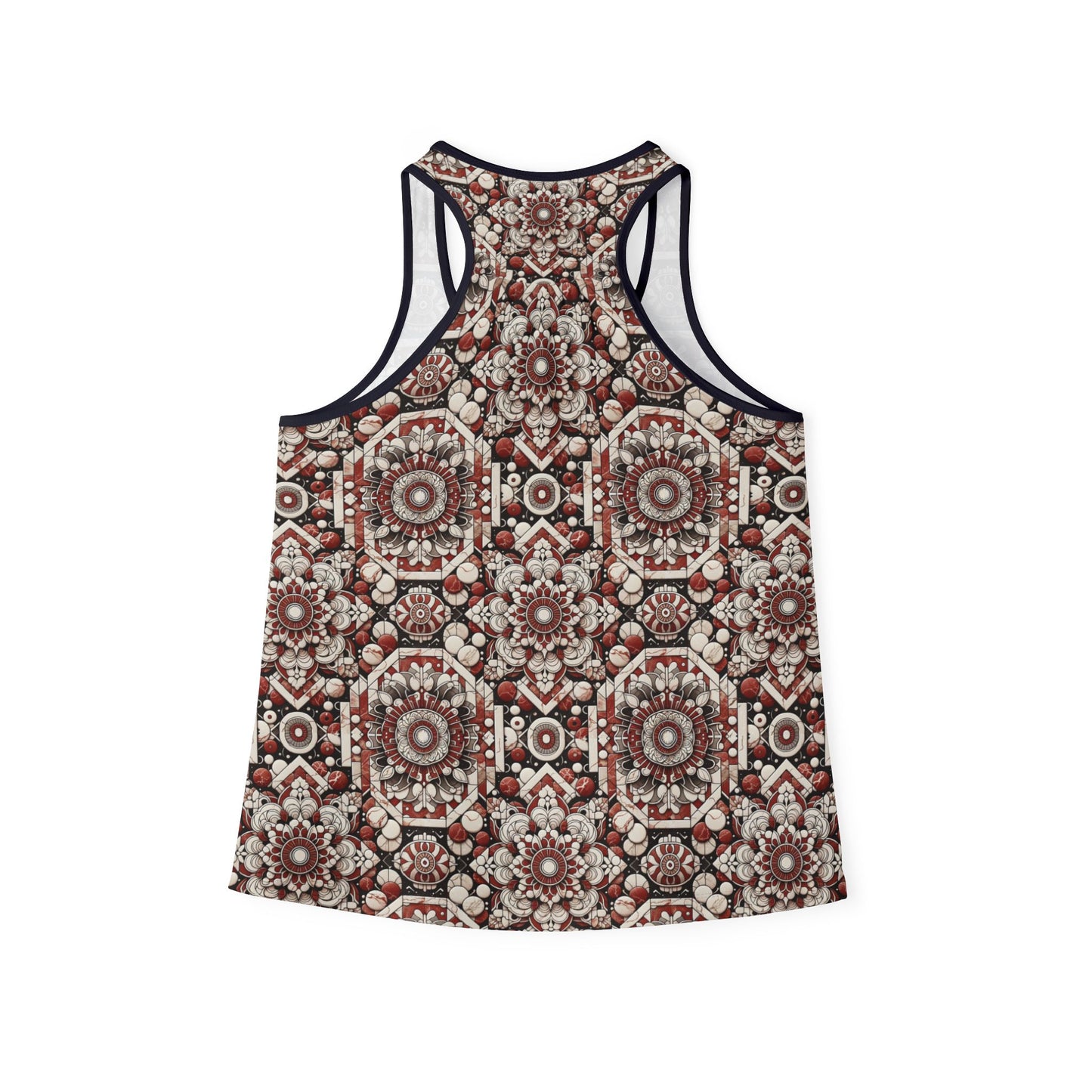 Neo Jomon Sculptural Aesthetics Artisanal Streetwear Women's Tank Top - 8404 Design-55