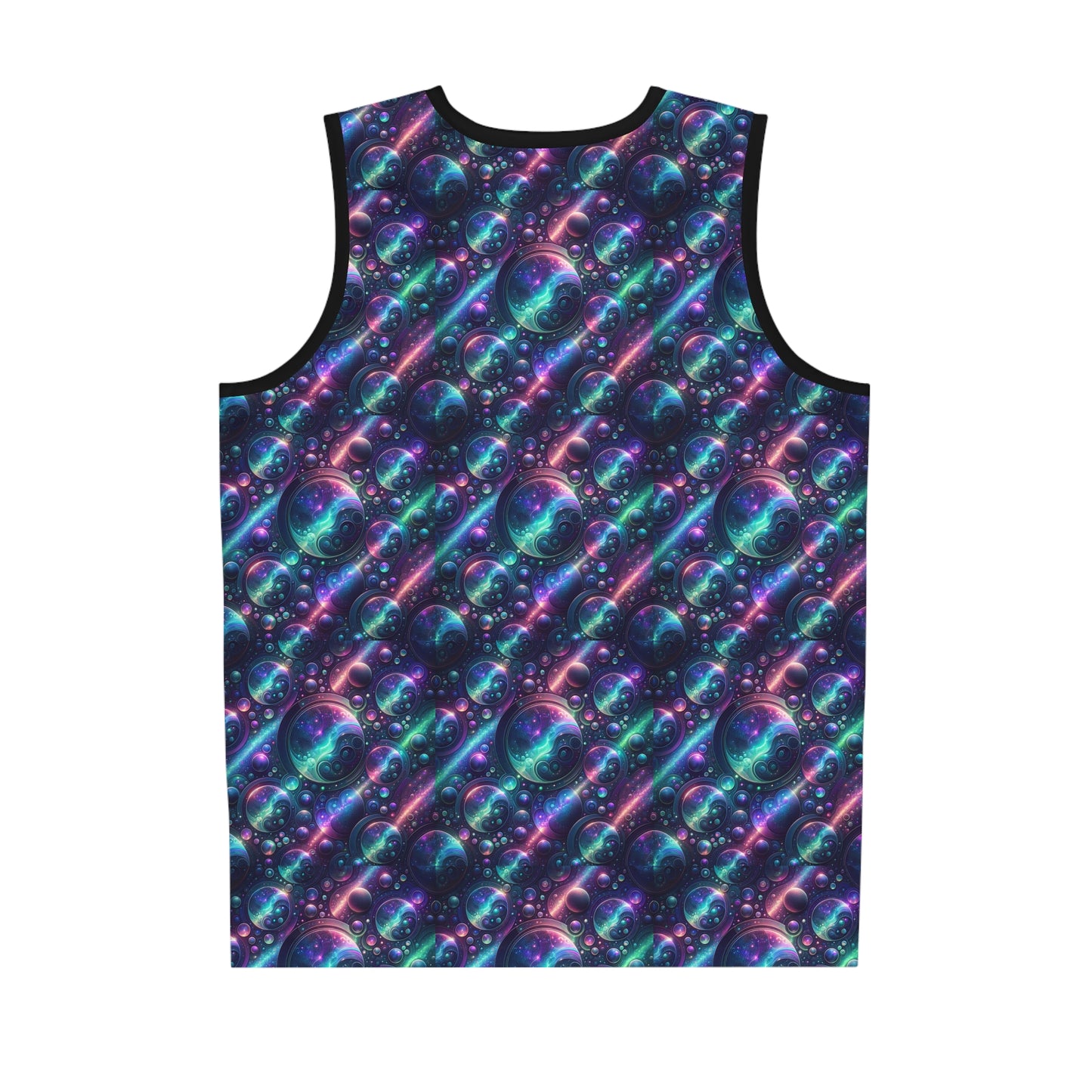 Iridescent Tech Fusion Tech-Forward Streetwear Basketball Jersey - 8404 Design-51