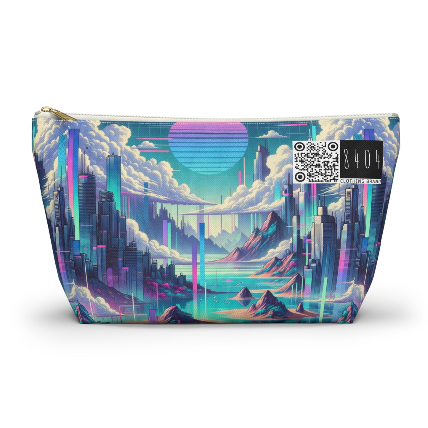 Digital Dreamscapes Digitally-Inspired Streetwear With a Dreamy, Surreal Twist Accessory Pouch W T-Bottom - 8404 Design-53