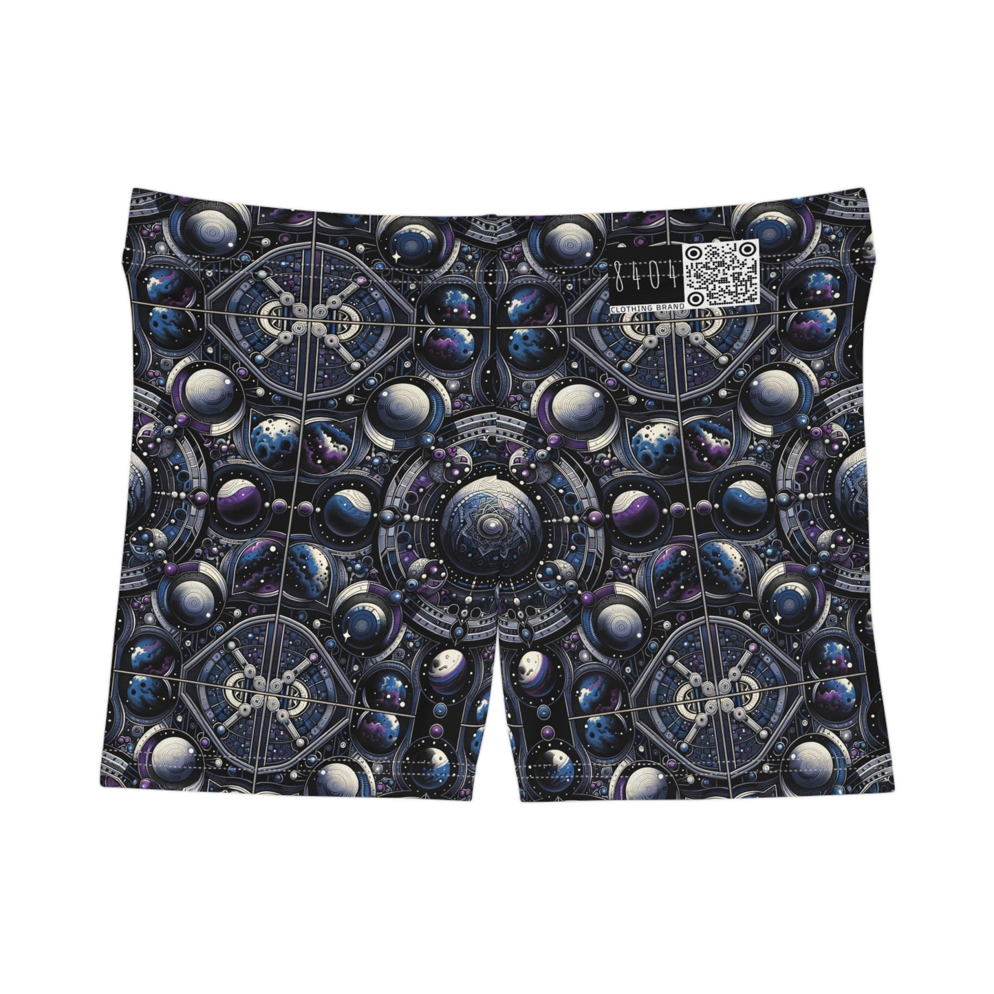 Tech Astronaut Tech-Forward Streetwear Meets Space Exploration Women's Shorts - 8404 Design-46