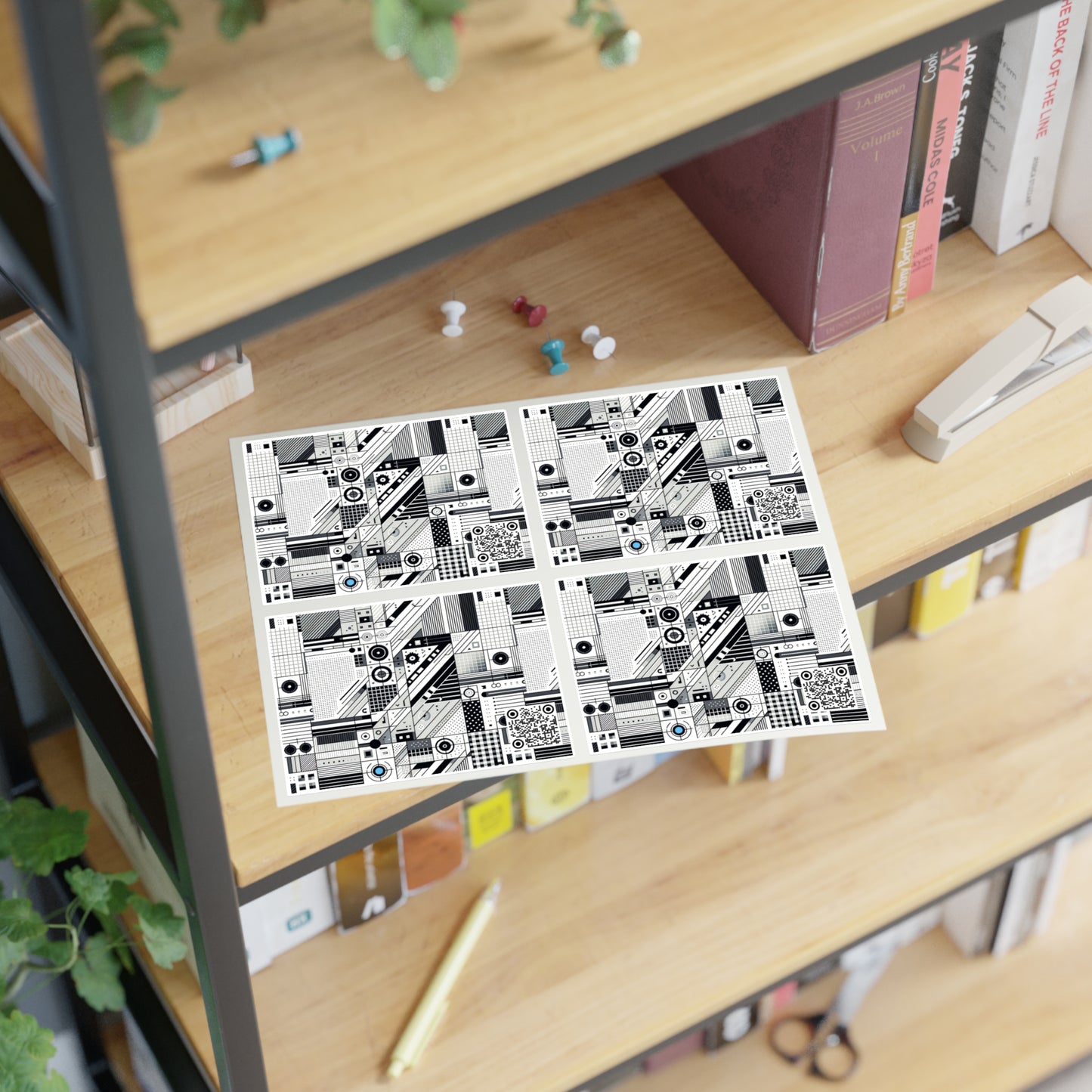 Digital Minimalism Minimalist Tech Sticker Sheets - 8404 Design-52
