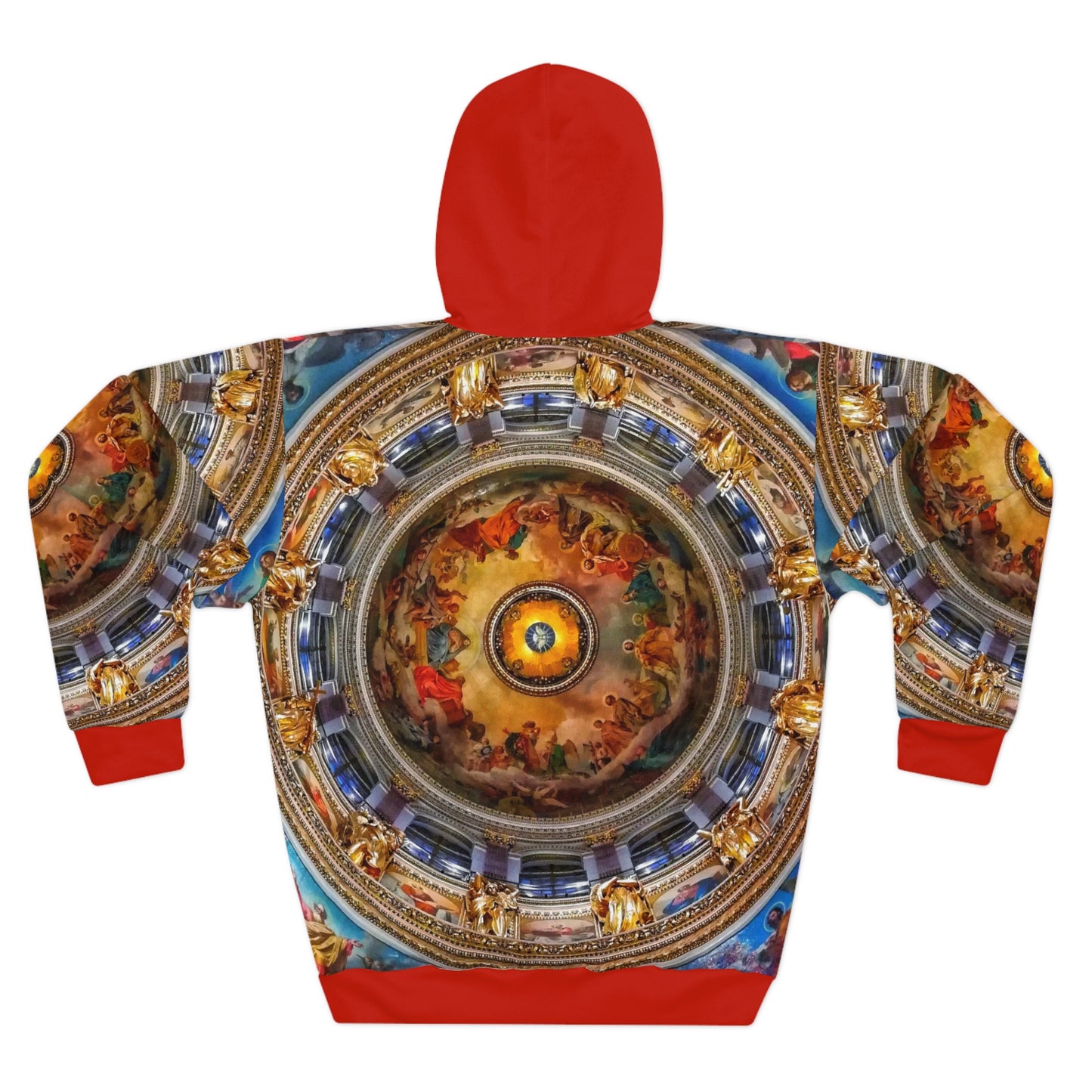 8404 Fashion Pullover Hoodie - "divine in Red" - Men - Women - Unisex - Xs/s/m/l/xl/2xl