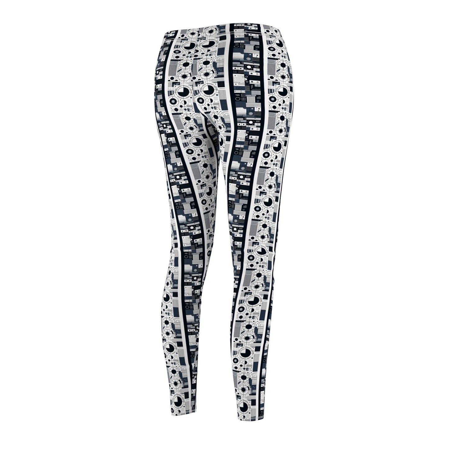 Minimalist Athleisure Minimalist Tech Women's Cut & Sew Casual Leggings - 8404 Design-54