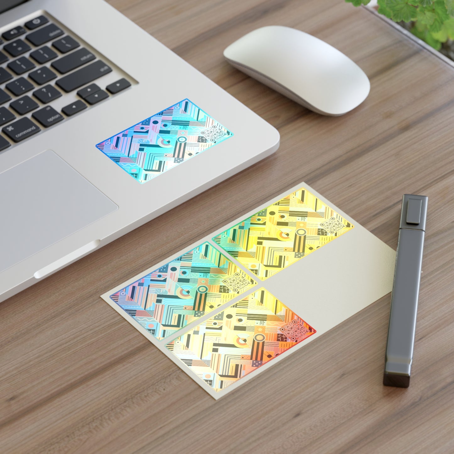 Abstract Graphic Art Modern Artistic Expression Sticker Sheets - 8404 Design-54
