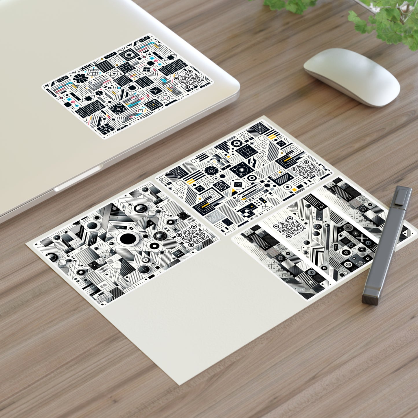 Digital Modern Minimalism Sticker Sheets - 8404 Design-88