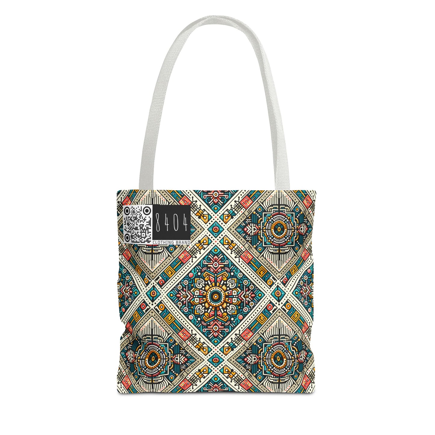 Cultural Fusion Tech Blend of Cultural Heritage With Tech-Inspired Elements Tote Bag - 8404 Design-64