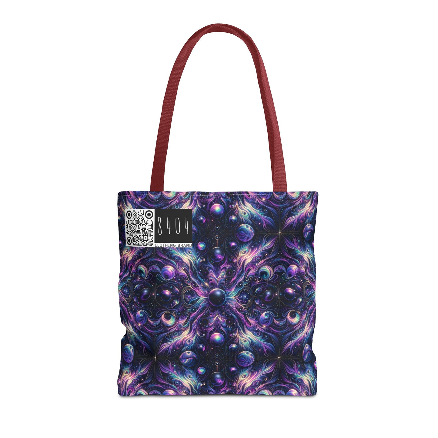 Galactic Hues Tech-Forward Cosmic Fusion Tote Bag - 8404 Design-41