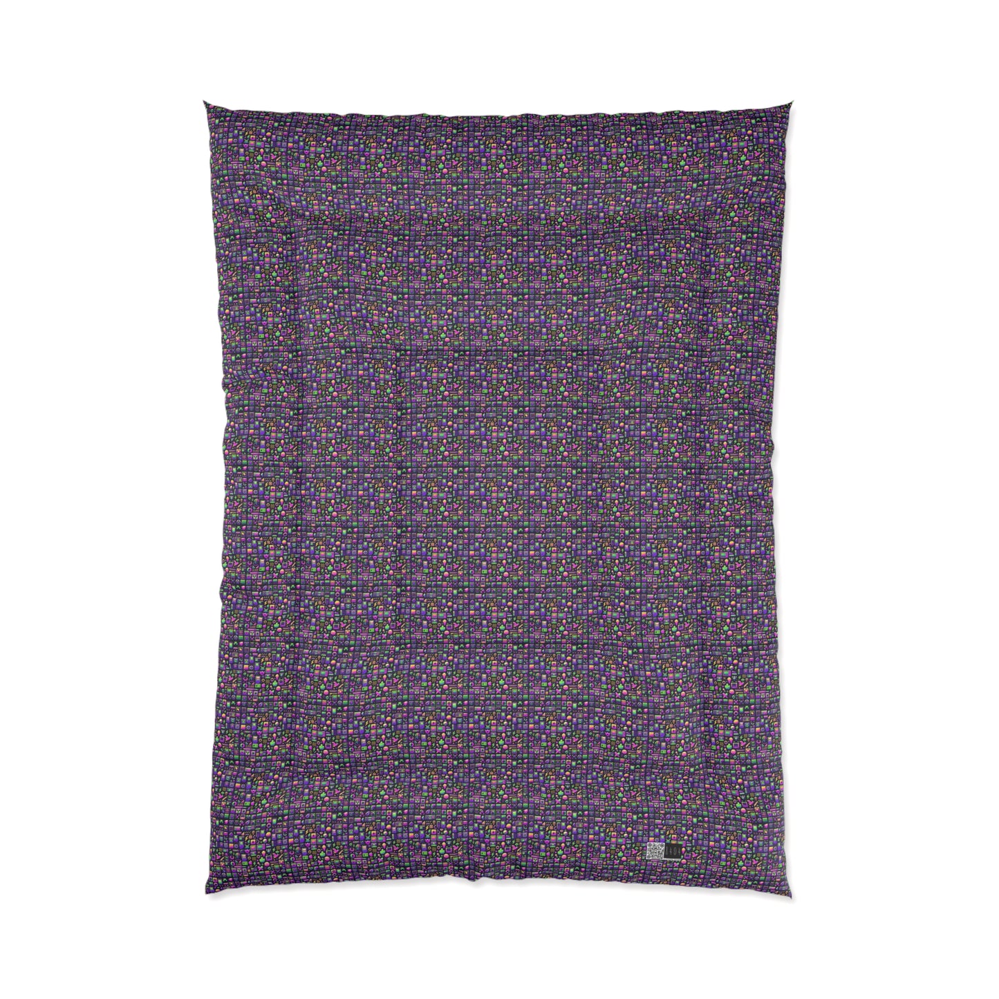 Digital Nostalgia Remix Modern Vintage Fusion Comforter - 8404 Design-49