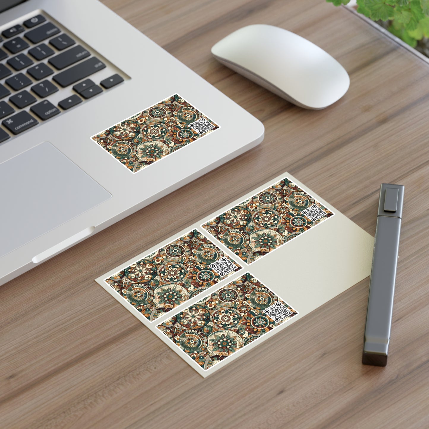 Cultural Artisanal Fusion Cultural Artisanal Streetwear Sticker Sheets - 8404 Design-61