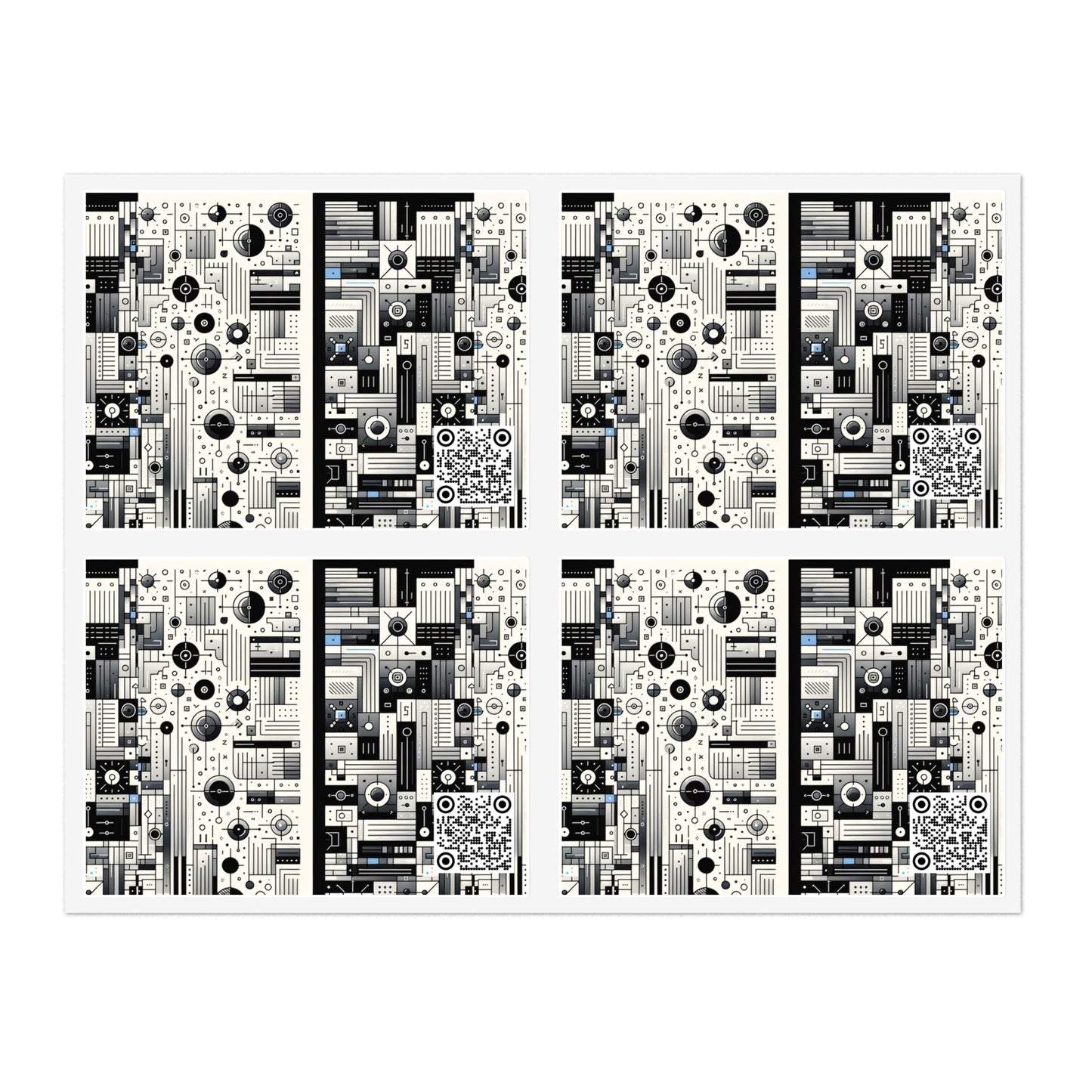 Digital Minimalism Minimalist Tech Sticker Sheets - 8404 Design-66