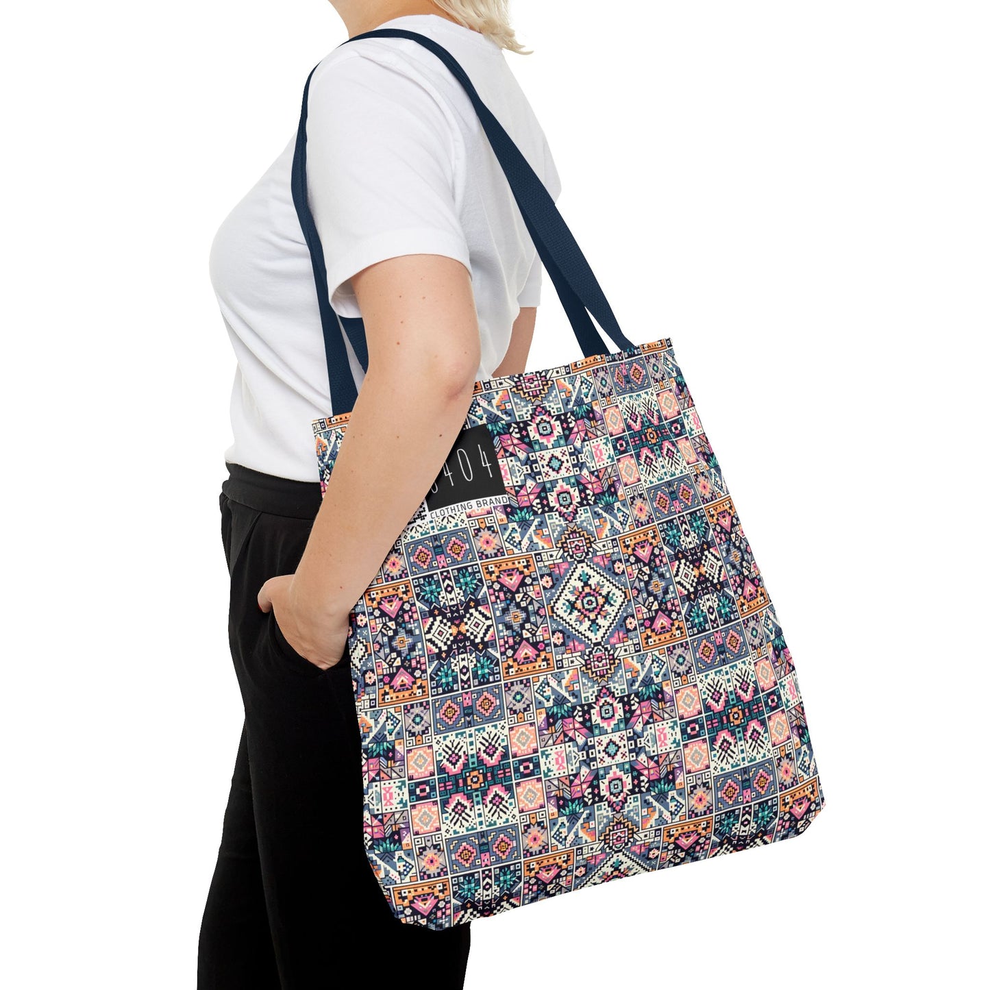 Digital Artisanal Fusion Digital Artisanal Tote Bag - 8404 Design-65