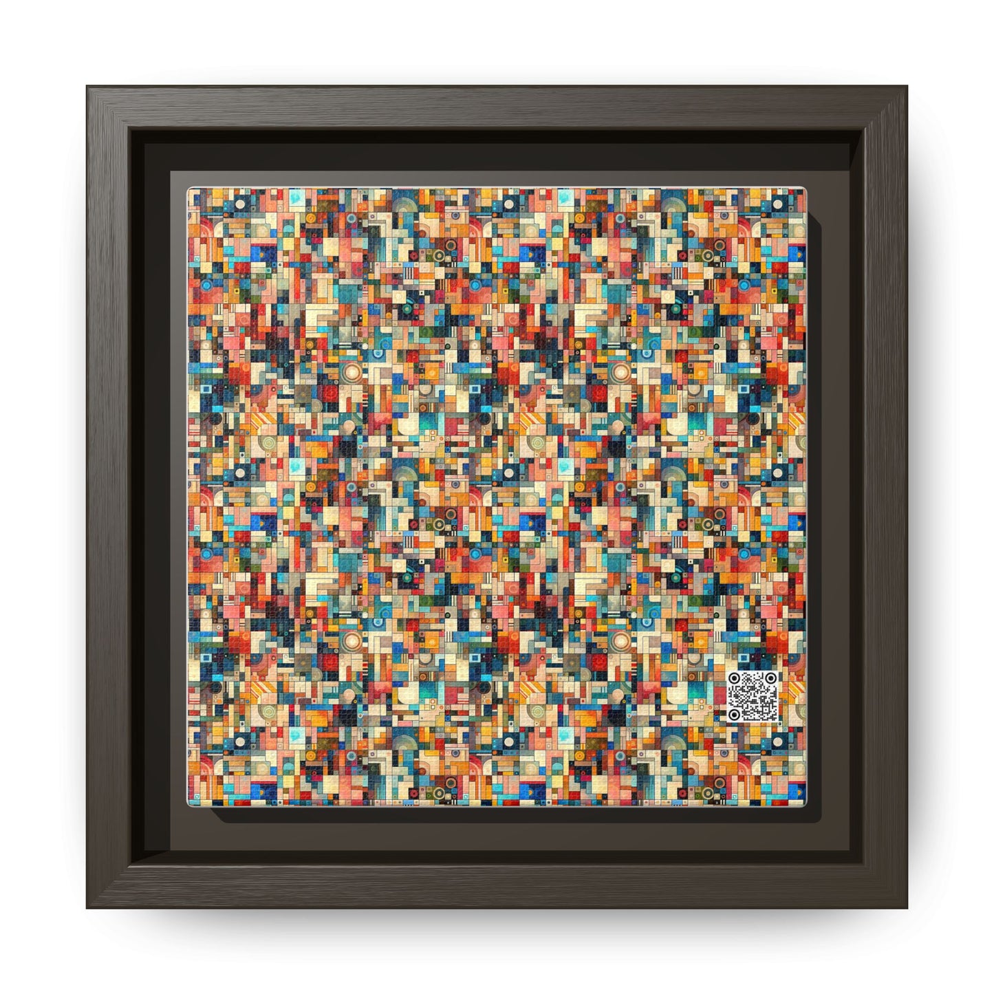 Digital Artistic Expression Artistic Streetwear Matte Canvas, Framed (multi-Color) - 8404 Design-46 B