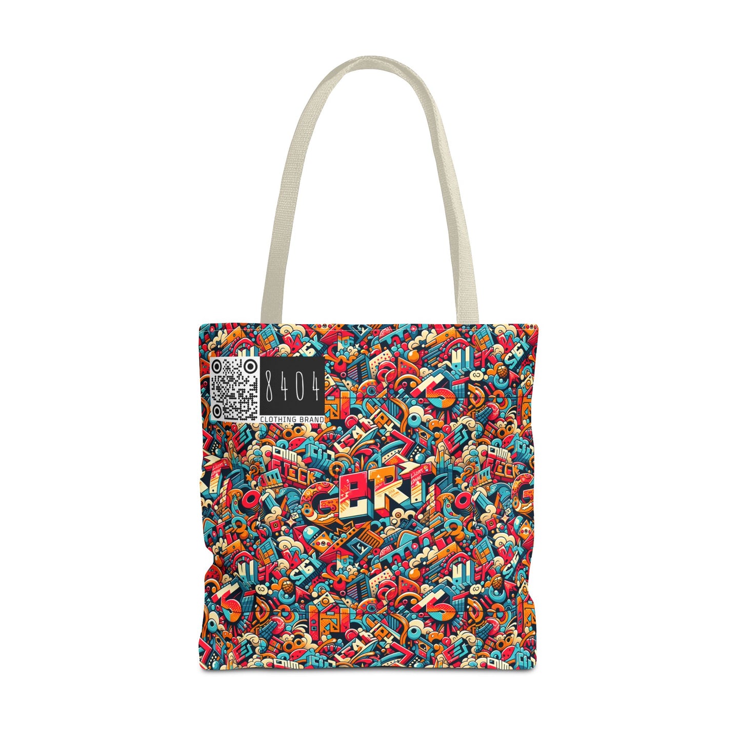 Neo-Traditional Street Art Modern Street Art Fusion Tote Bag - 8404 Design-58