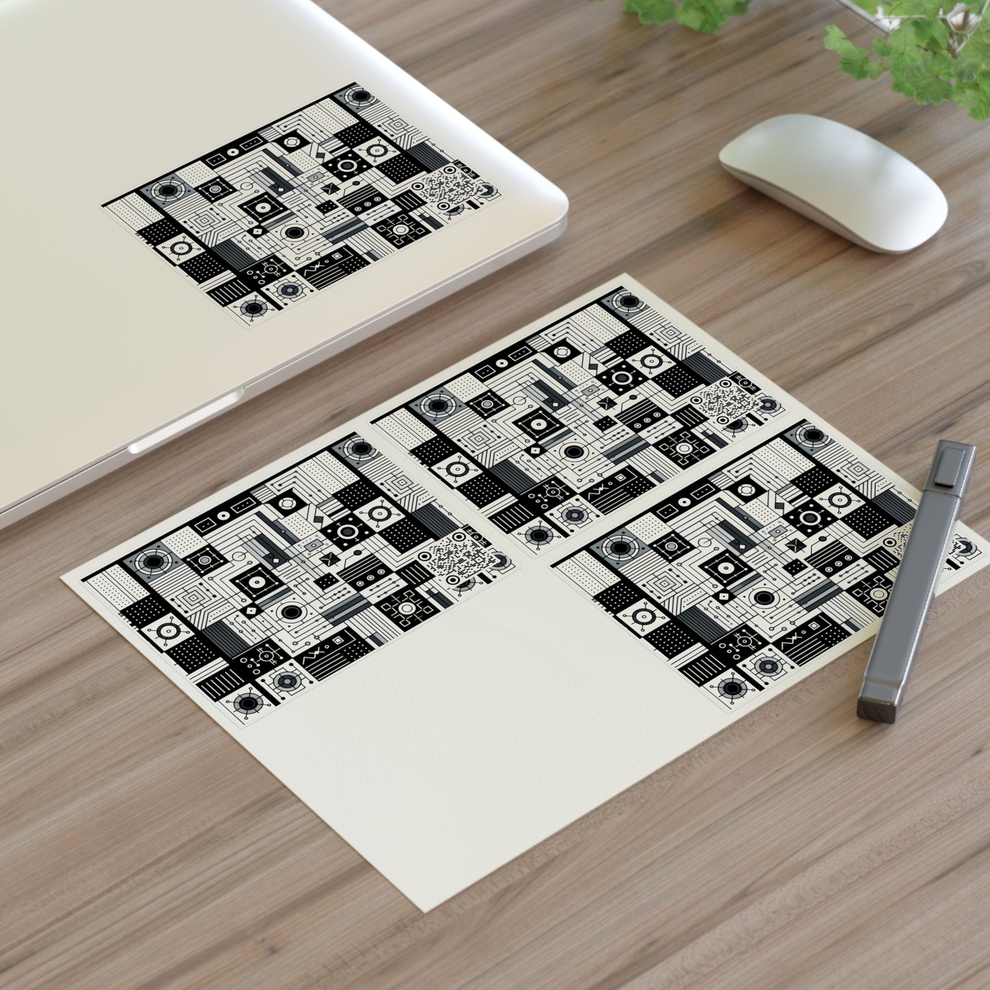 Digital Minimalism Minimalist Tech Sticker Sheets - 8404 Design-48