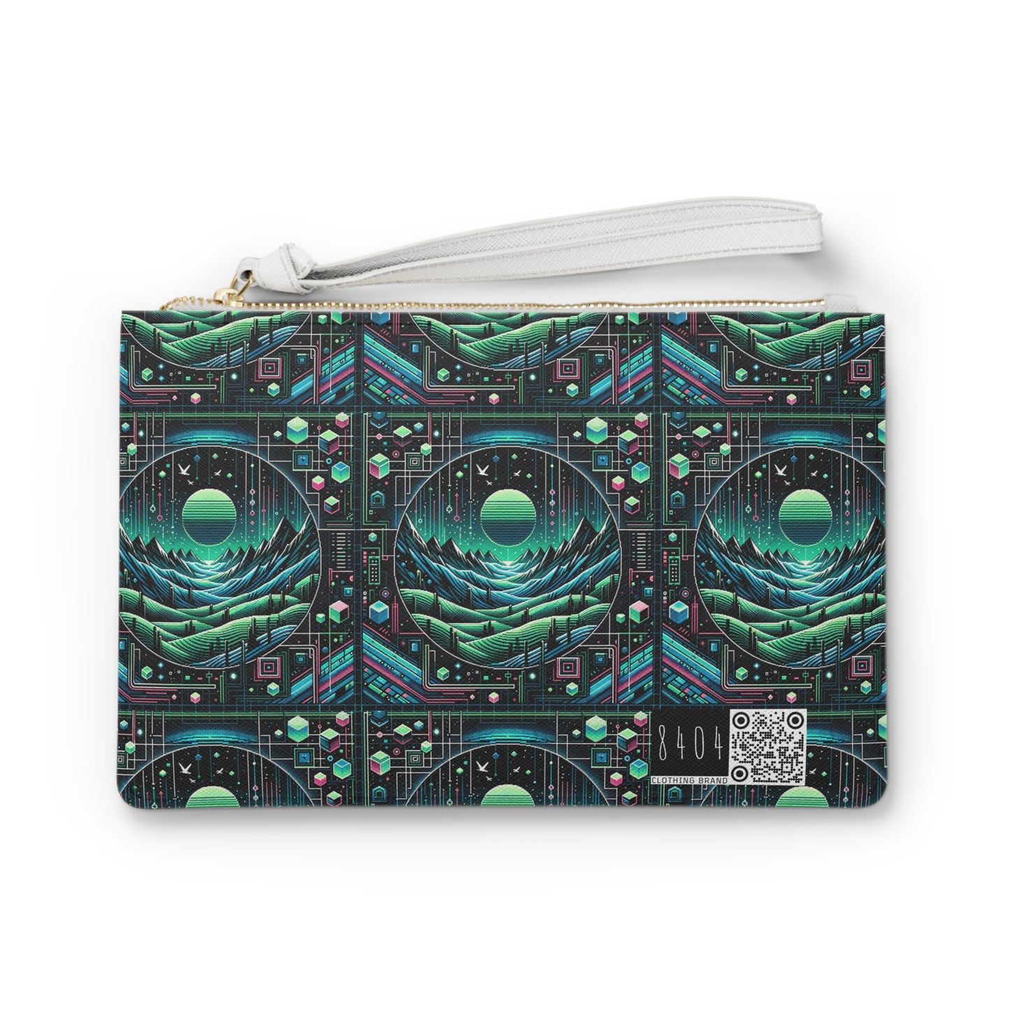 Digital Adventure Graphics Digital Explorer Clutch Bag - 8404 Design-59