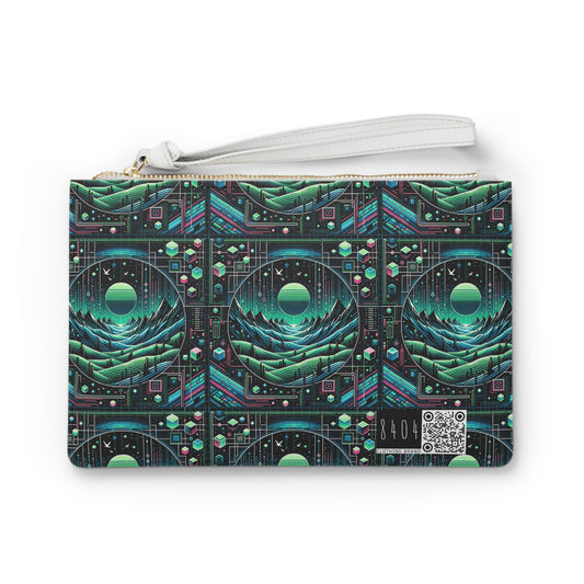 Digital Adventure Graphics Digital Explorer Clutch Bag - 8404 Design-59