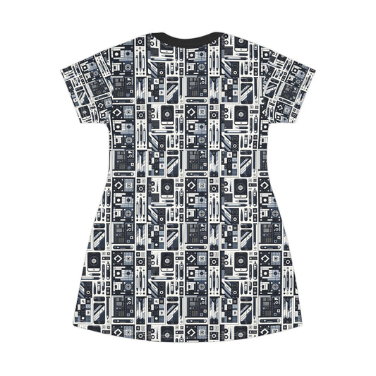 Minimalist Athleisure Minimalist Tech T-Shirt Dress - 8404 Design-60
