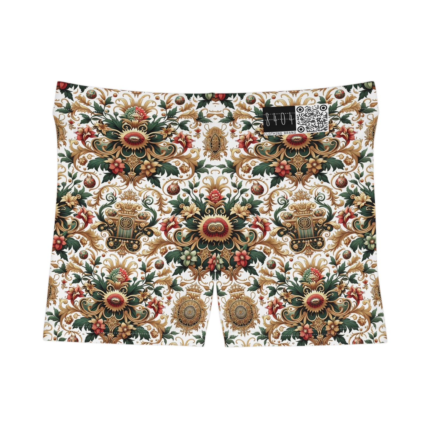 Monogram Madness Luxurious Streetwear Women's Shorts - 8404 Design-68