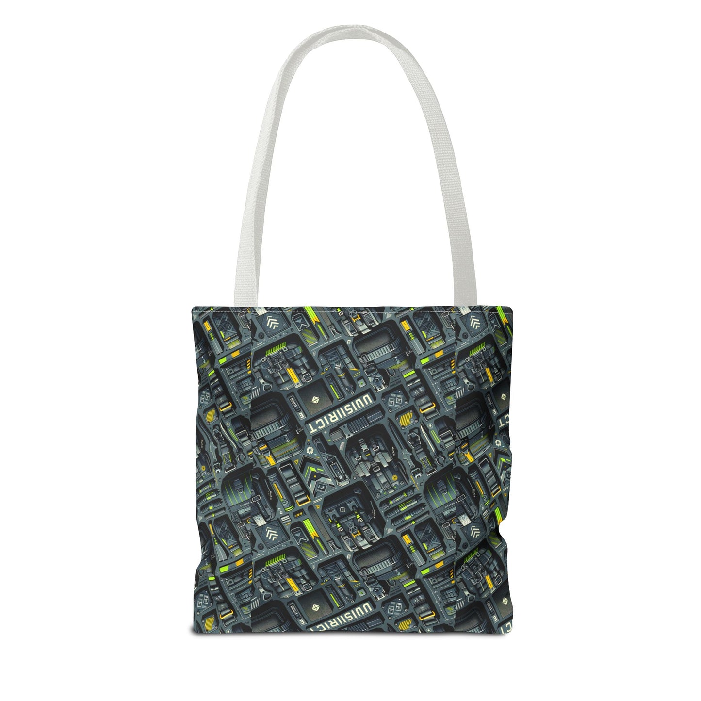 Tech Utility Streetwear Futuristic Tech-Forward Tote Bag - 8404 Design-47