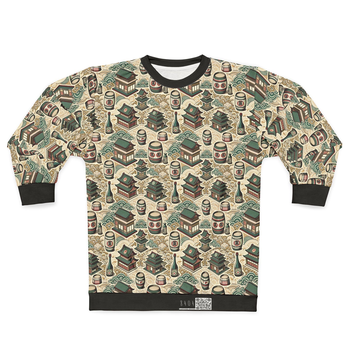 Cultural Artisanal Fusion Contemporary Cultural Elegance Sweatshirt - 8404 Design-68