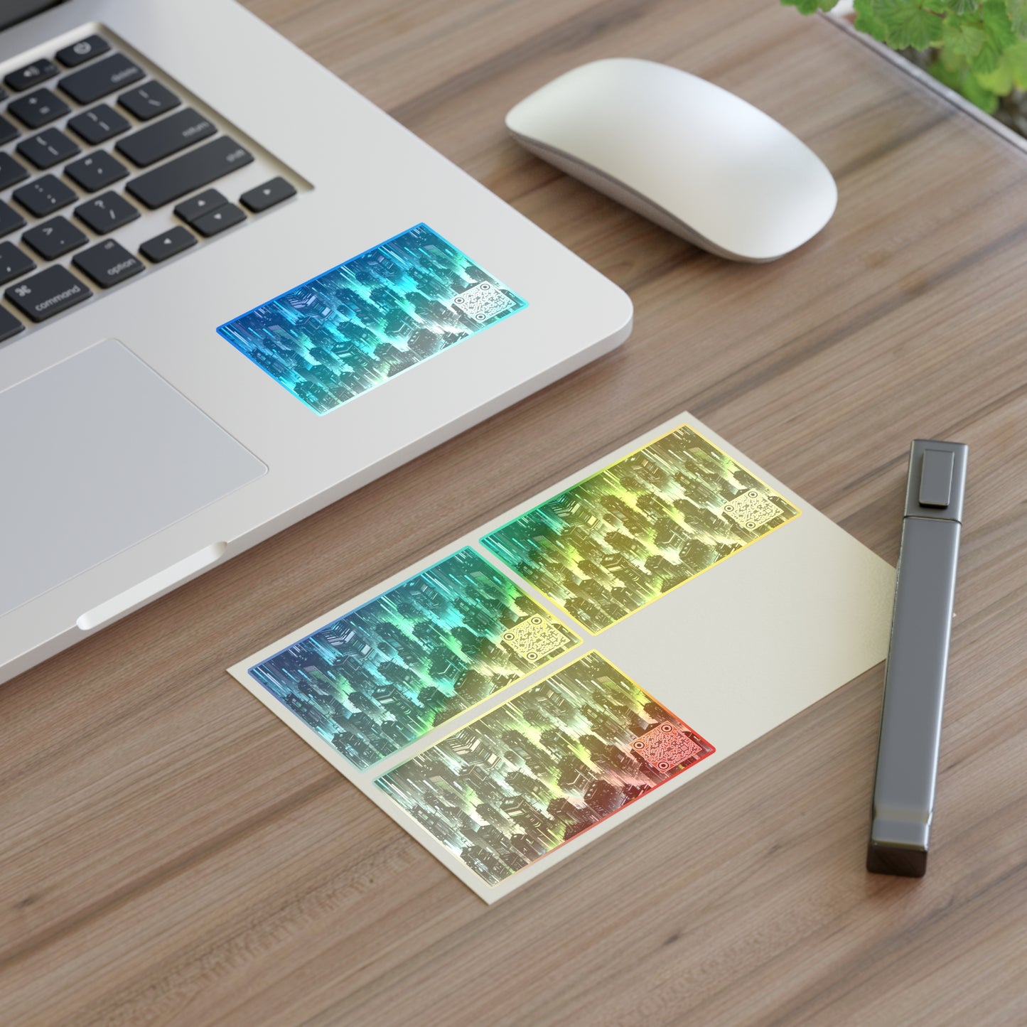 Tech Noir Aesthetic Futuristic Cyberpunk Sticker Sheets - 8404 Design-56