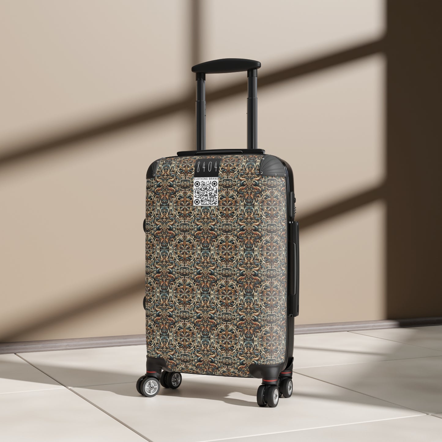 Urban Renaissance Historical Fusion With Street Edge Suitcase - 8404 Design-59