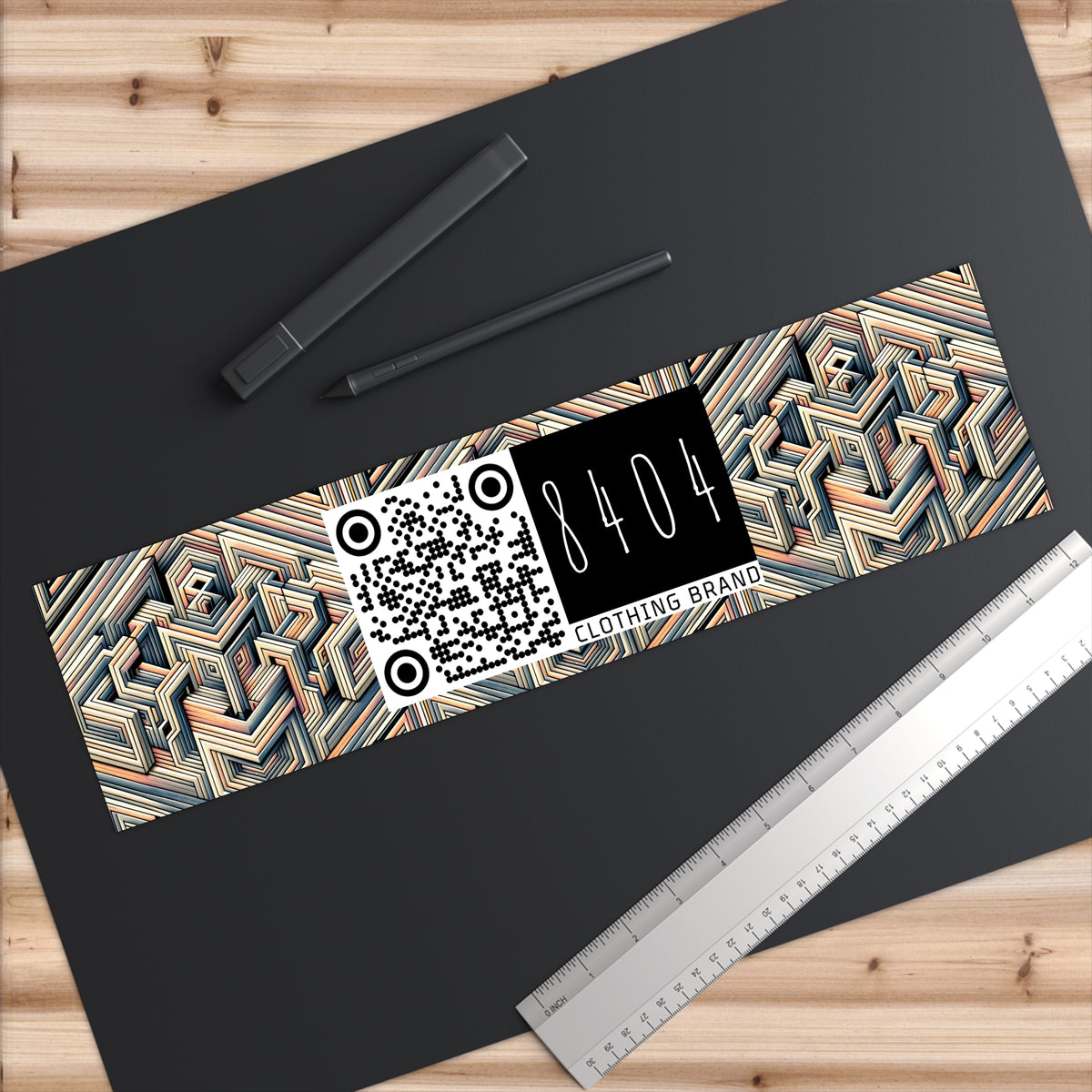 Tech Illusion Graphics Futuristic Artistry Bumper Sticker - 8404 Design-52