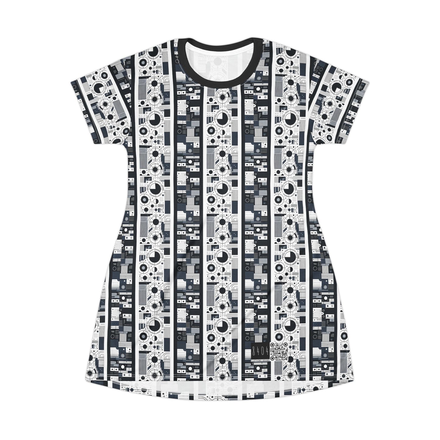 Minimalist Athleisure Minimalist Tech T-Shirt Dress - 8404 Design-54