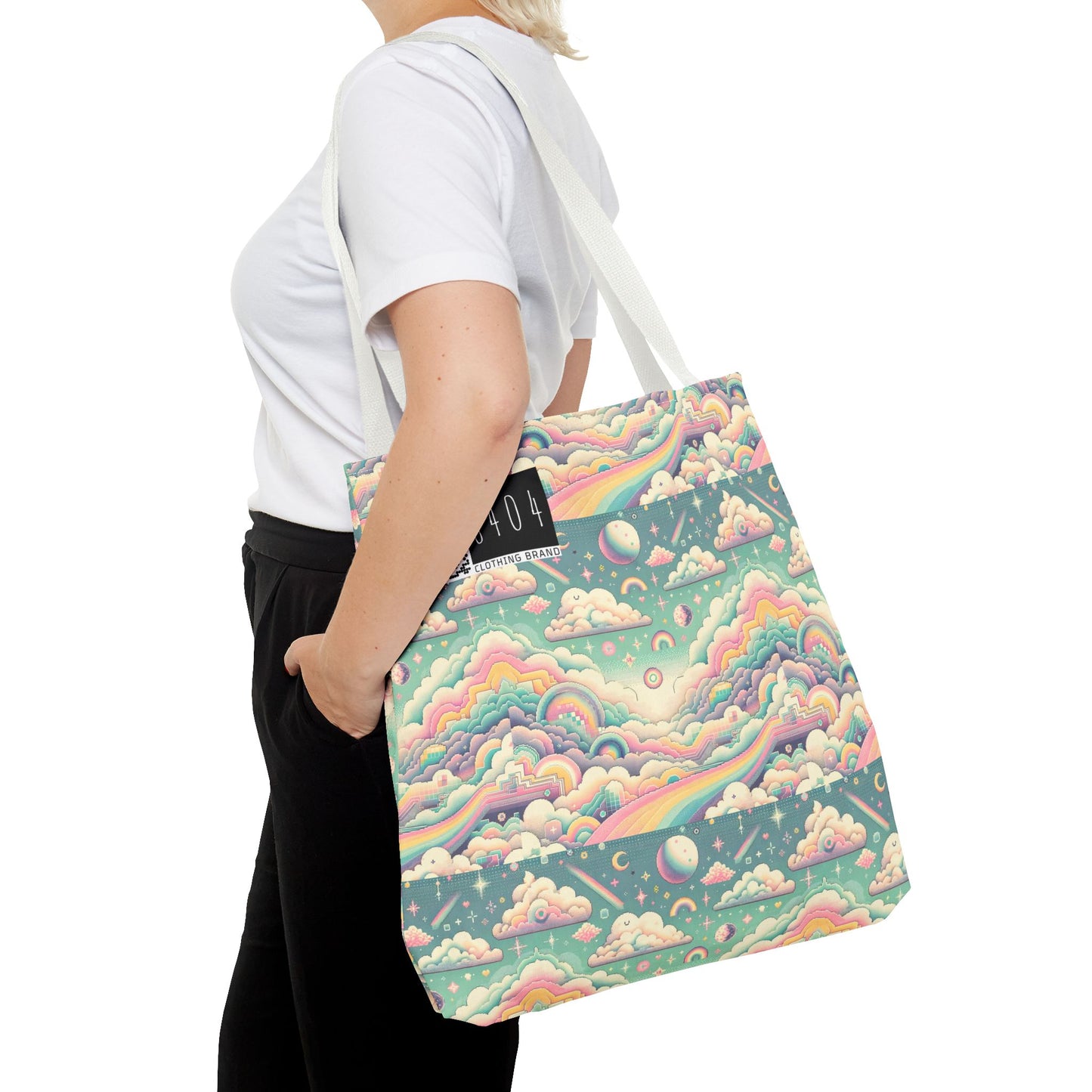 Digital Dreamland Whimsical and Nostalgic Streetwear With a Digital Twist Tote Bag - 8404 Design-65