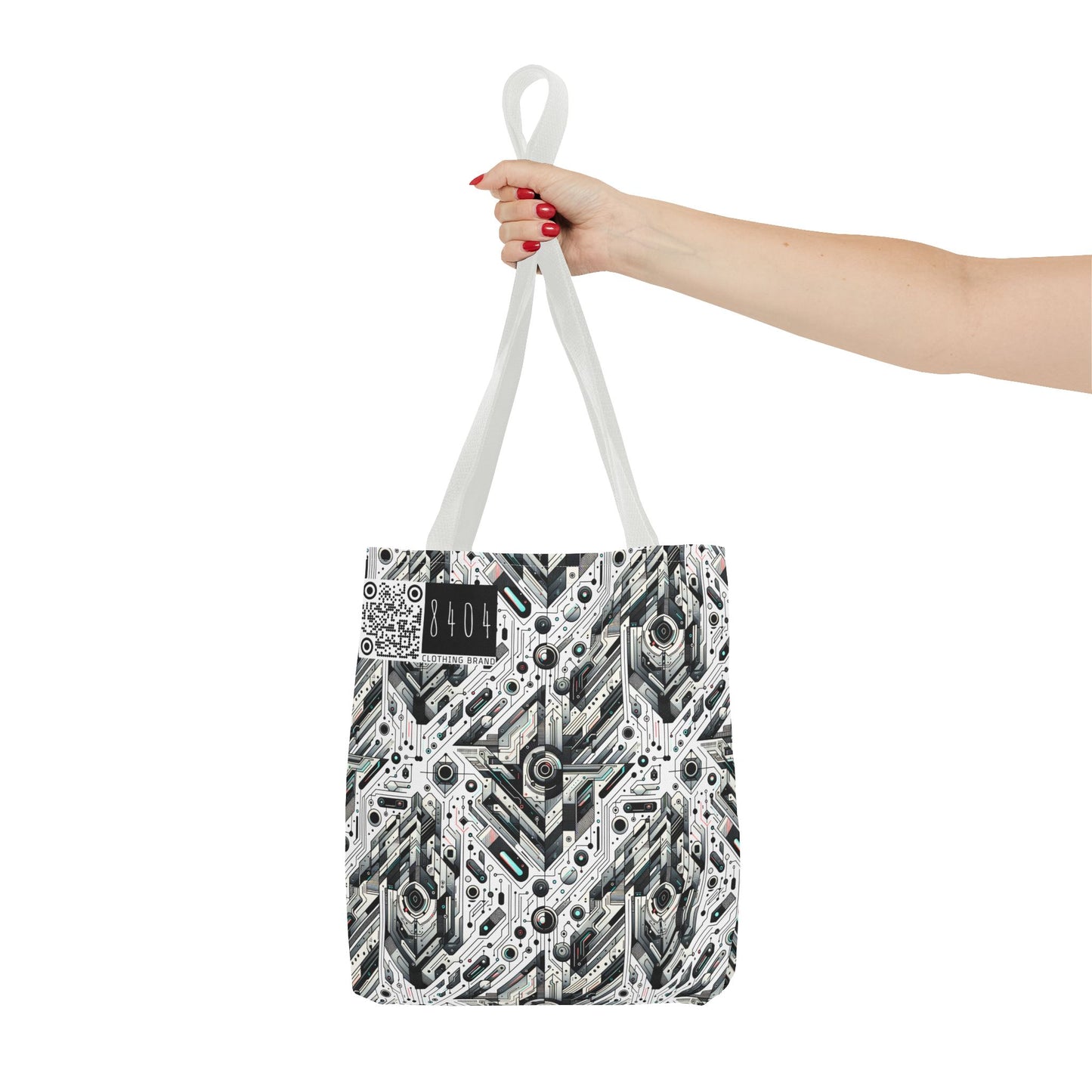 Tech-Infused Streetwear Tech-Forward Minimalism Tote Bag - 8404 Design-51