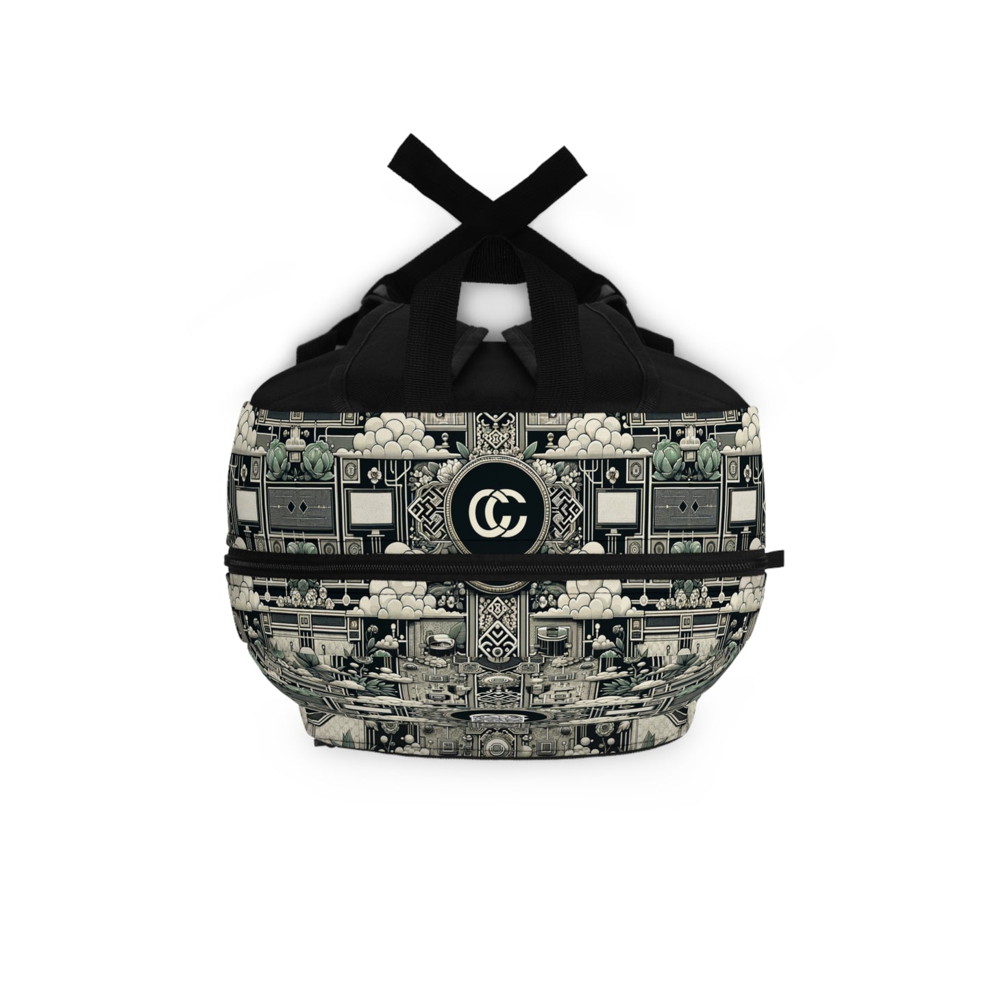 Cyber Garden Party Tech Garden Extravaganza Backpack - 8404 Design-54