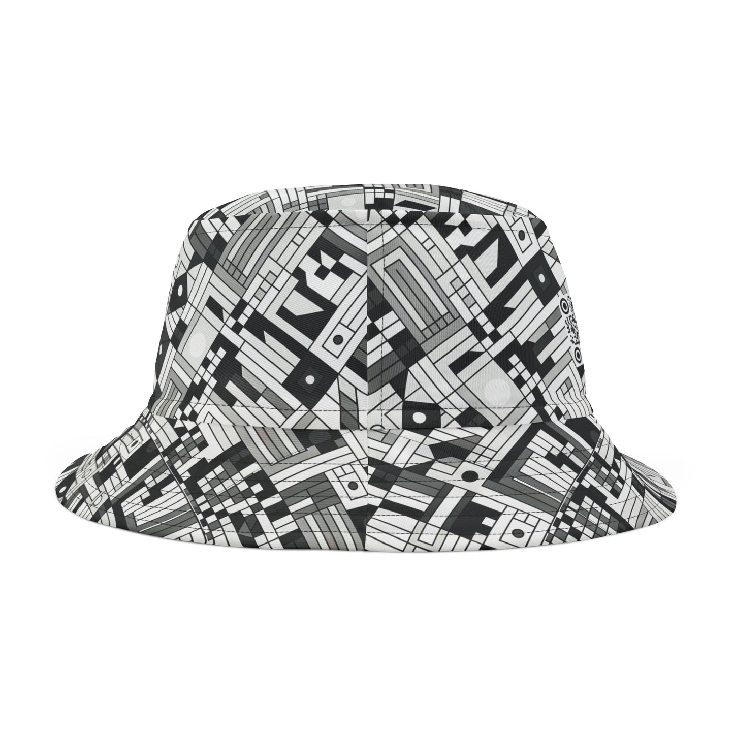 Digital Minimalism Minimalist Tech Bucket Hat - 8404 Design-43