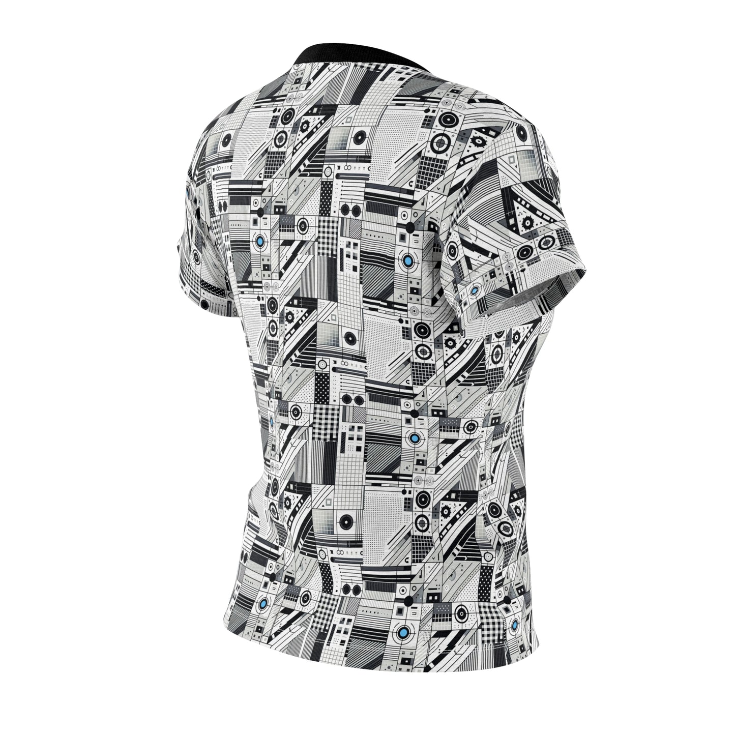 Digital Minimalism Minimalist Tech Women's Cut & Sew Tee - 8404 Design-52