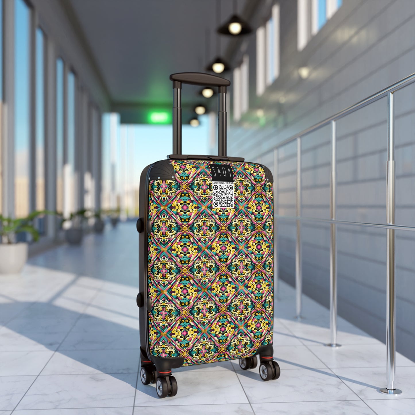 Neon Pop Art Revival Pop Culture Retro Suitcase - 8404 Design-59