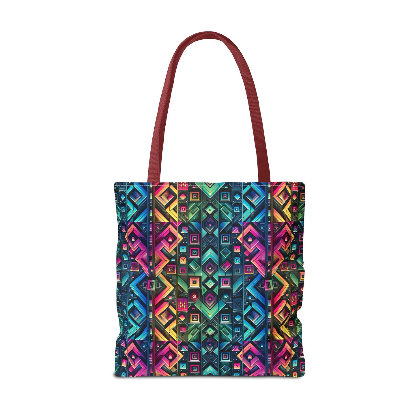 Tech-Inspired Graphics Cyberpunk Cool Tote Bag - 8404 Design-58